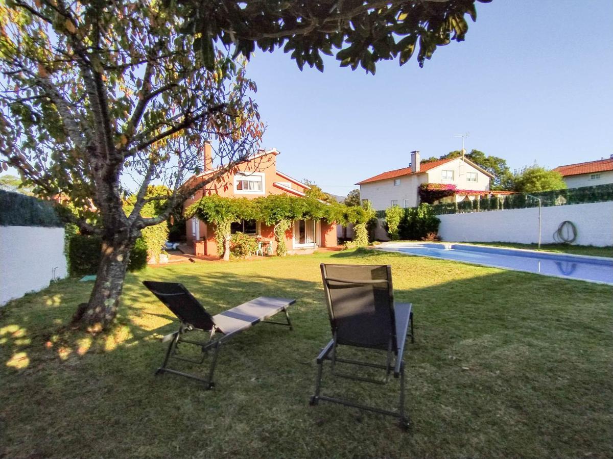 Casa da Glicia, una casa con piscina privada, para disfrutar y relajarse Goyan Bagian luar foto